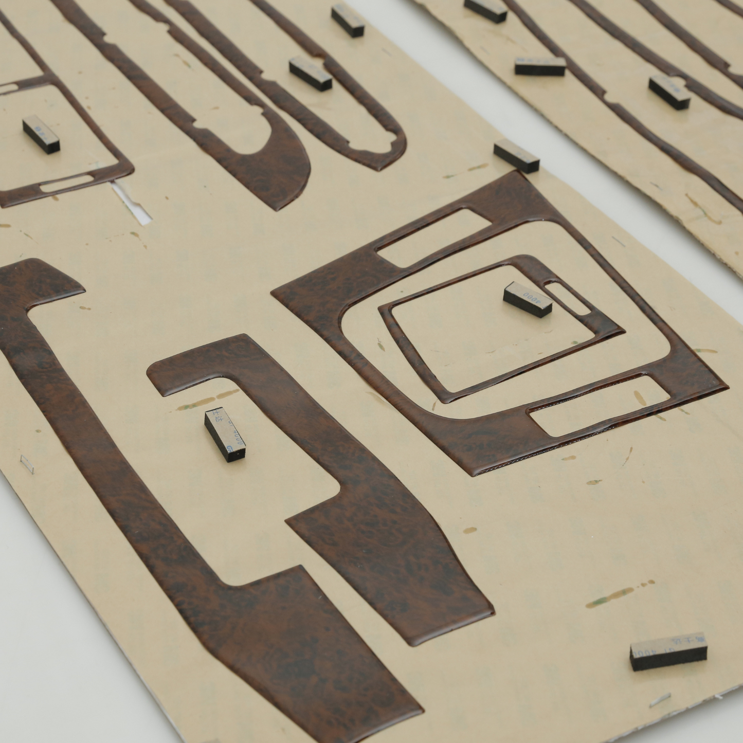 Wood Trim Overlay Kit for BMW E46 Walnut Pre Cut Self Adhesive