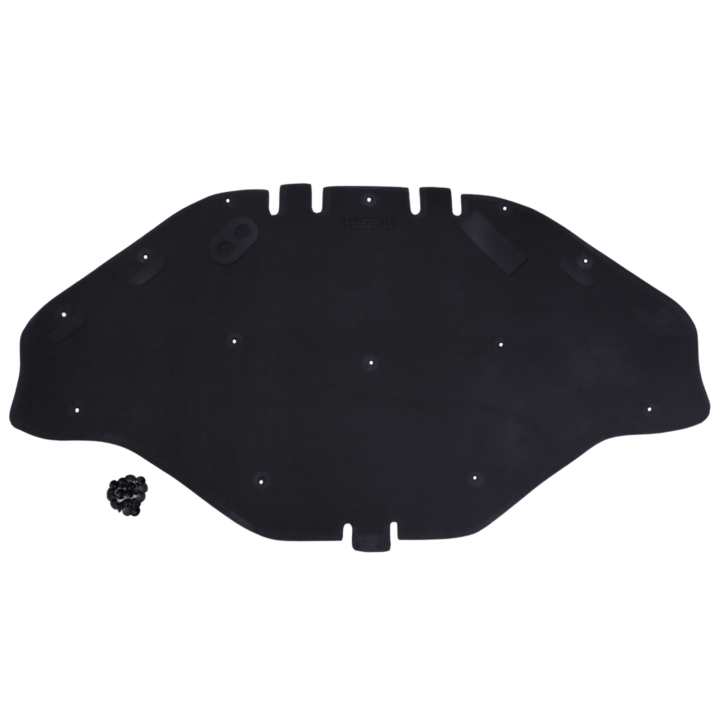 Hood Liner Panel for Mercedes-benz W166 Gle M Insulation Pad Silencer W/clips