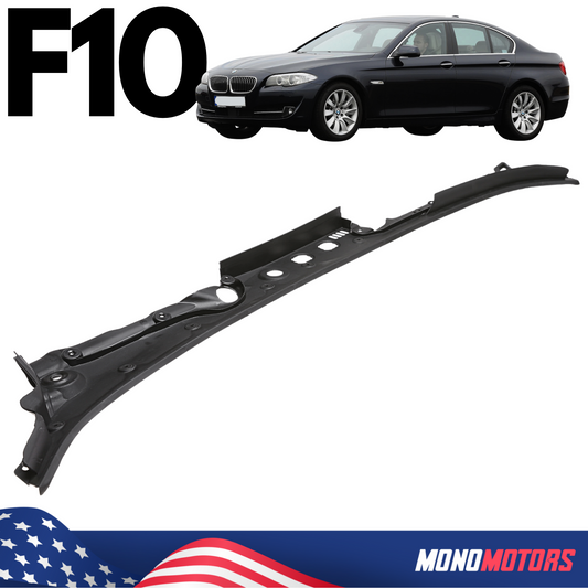 Windshield Wiper Vent Cowl for BMW 5 F10 2010-2017 Screen Cover Grille Panel