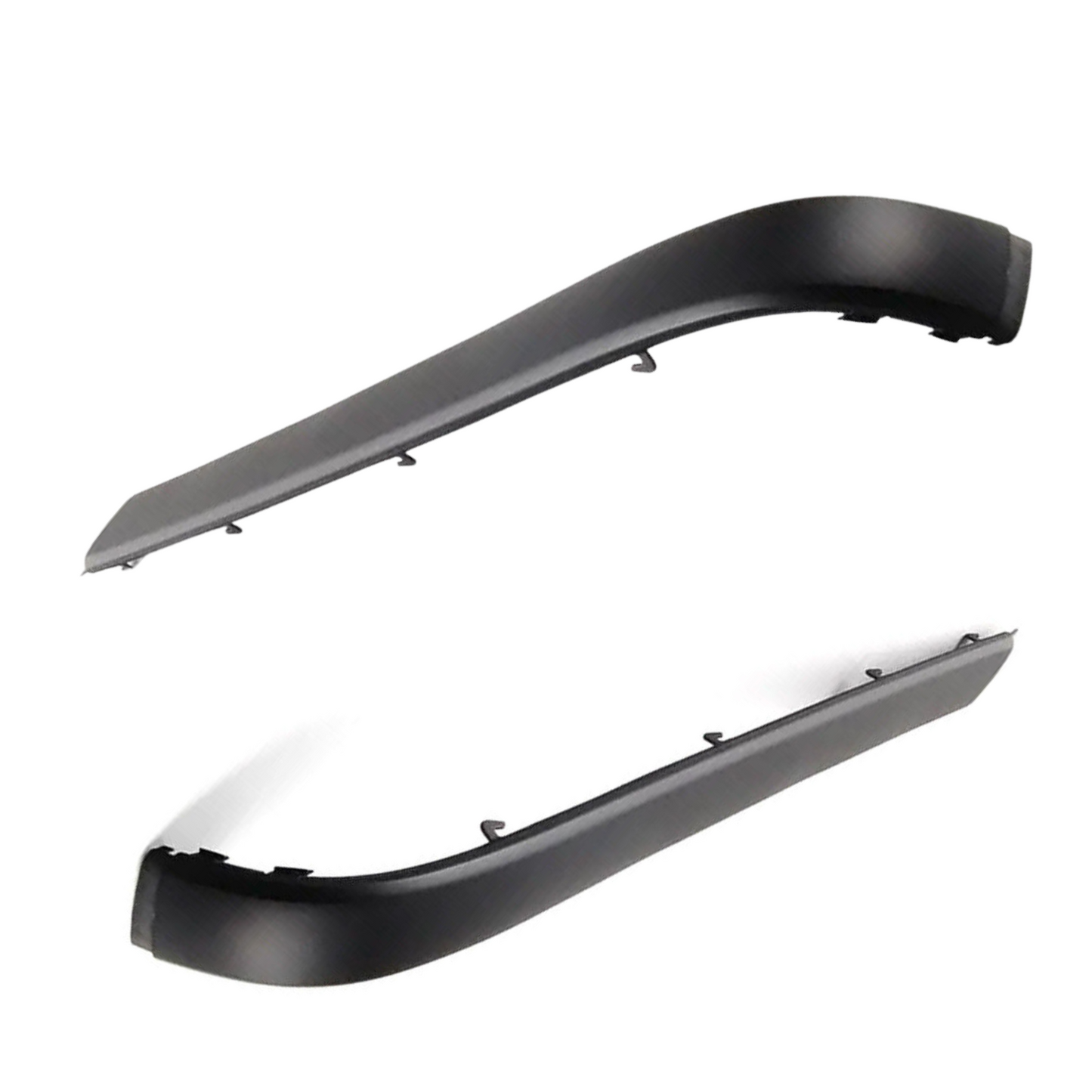 Rear Bumper Molding Rough Strip Trim Set for BMW E34 5 Series Left + Right 2pcs