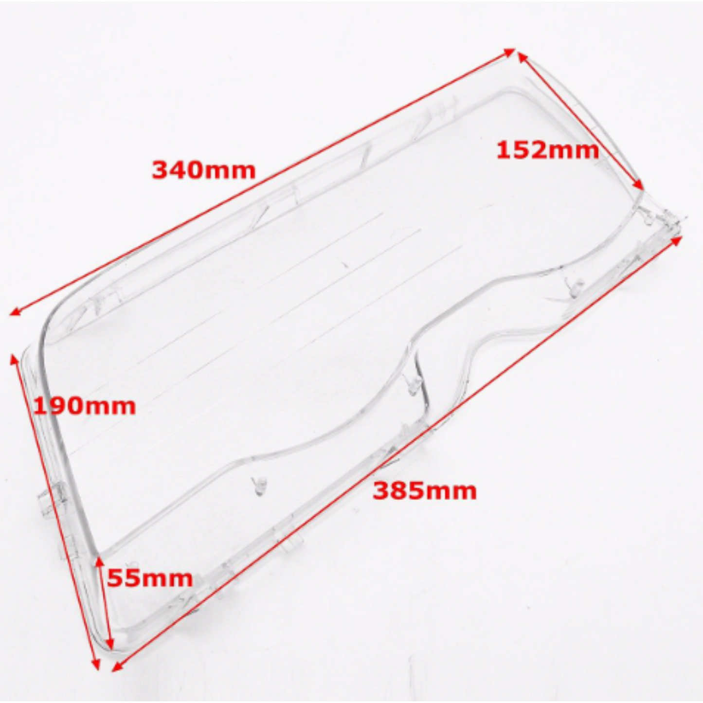 Headlight Lens for BMW E46 Left & Right Side E46 (99-01 Sedan) 4door Clear Cover