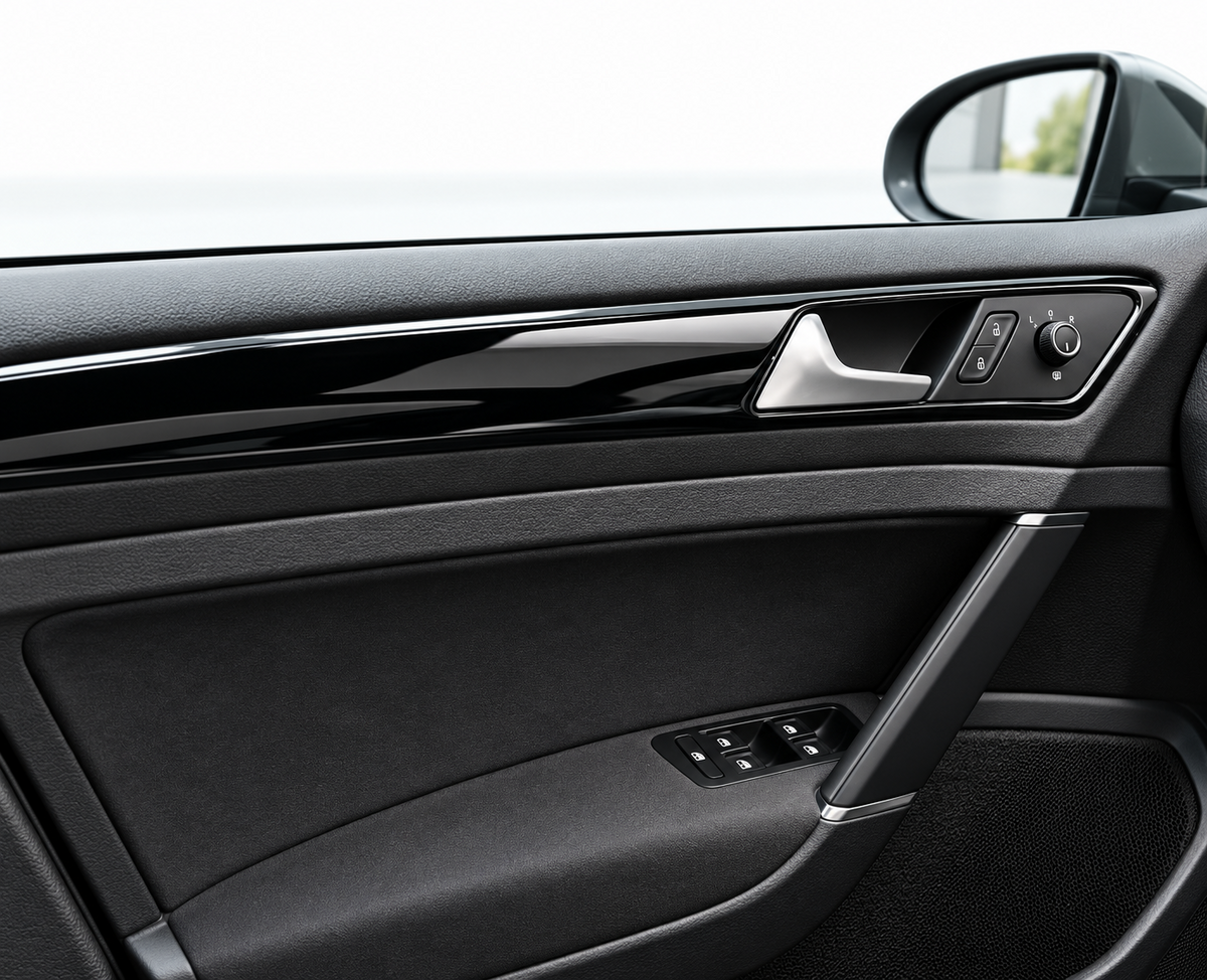 Piano Black Interior Trim Kit for Volkswagen Golf 7 MK7 2013-2020 24pcs