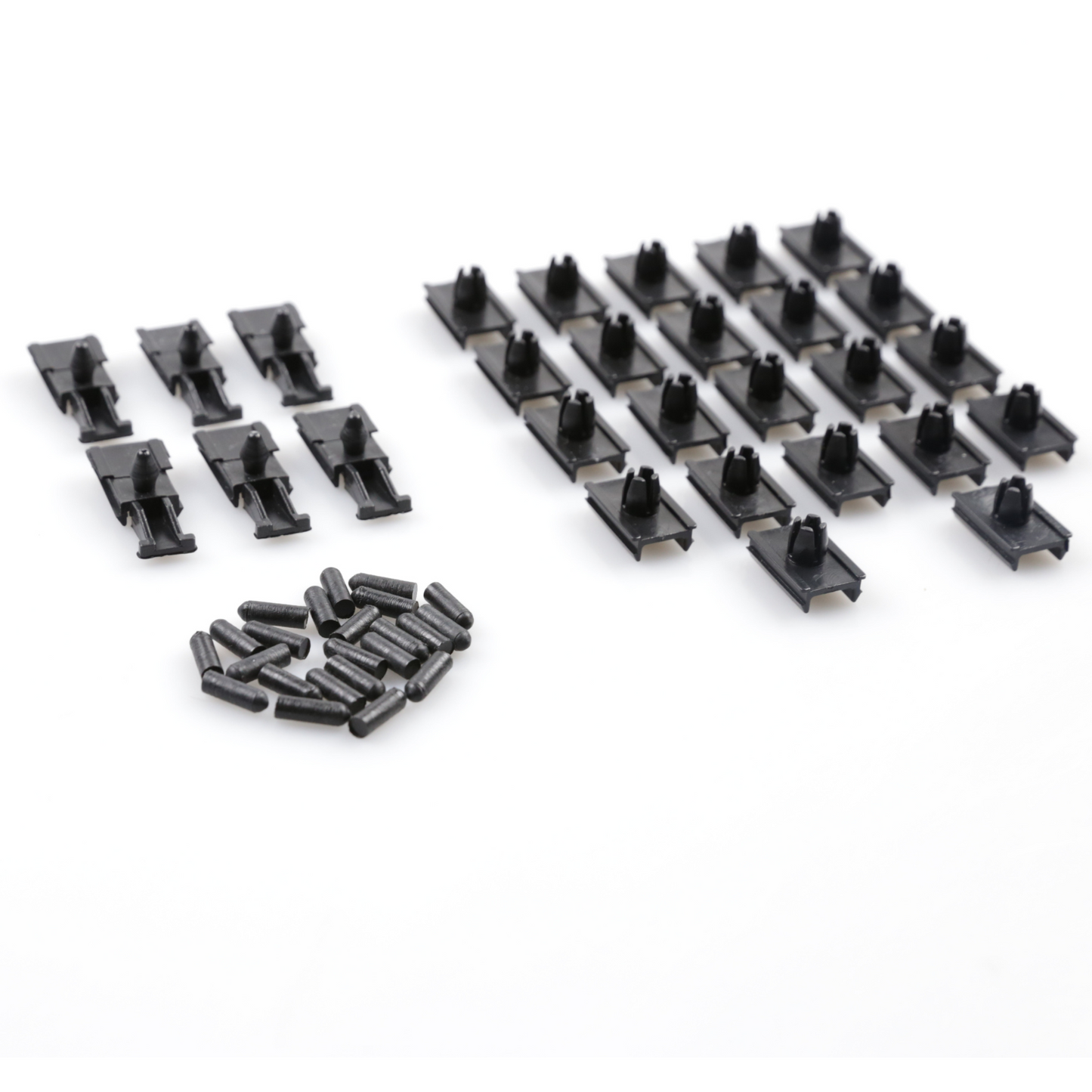 Clips Set for BMW E34 Door Body Trim Molding 51131946258 28pcs