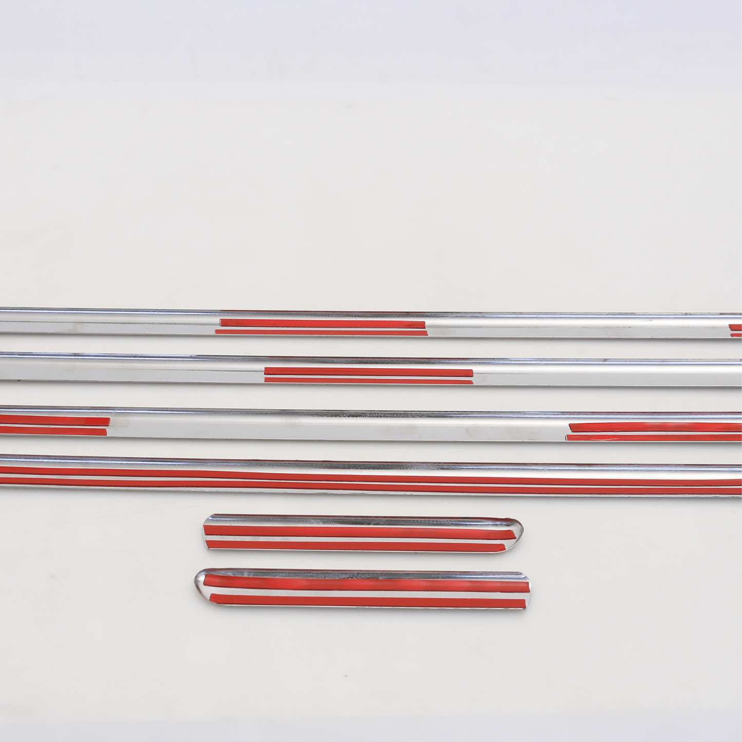 BMW E46 Chrome Coated Self-adhesive Trim 6pcs Door Line Body Molding Side