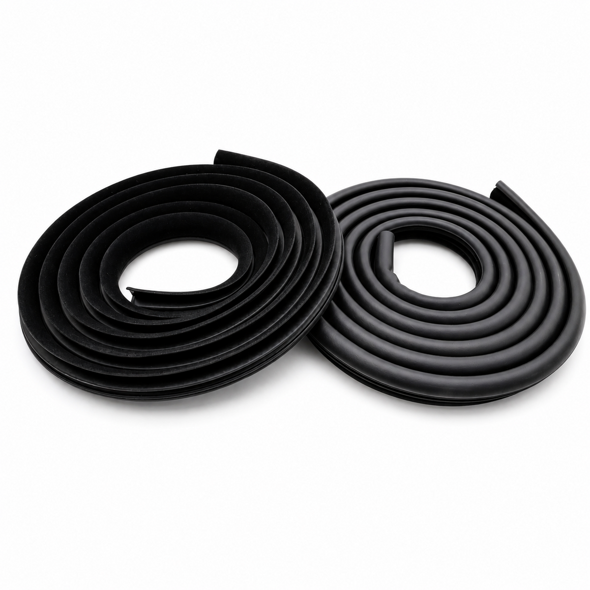Velvet Door Weatherstrip Seal Set for BMW E36 Coupe Left Right