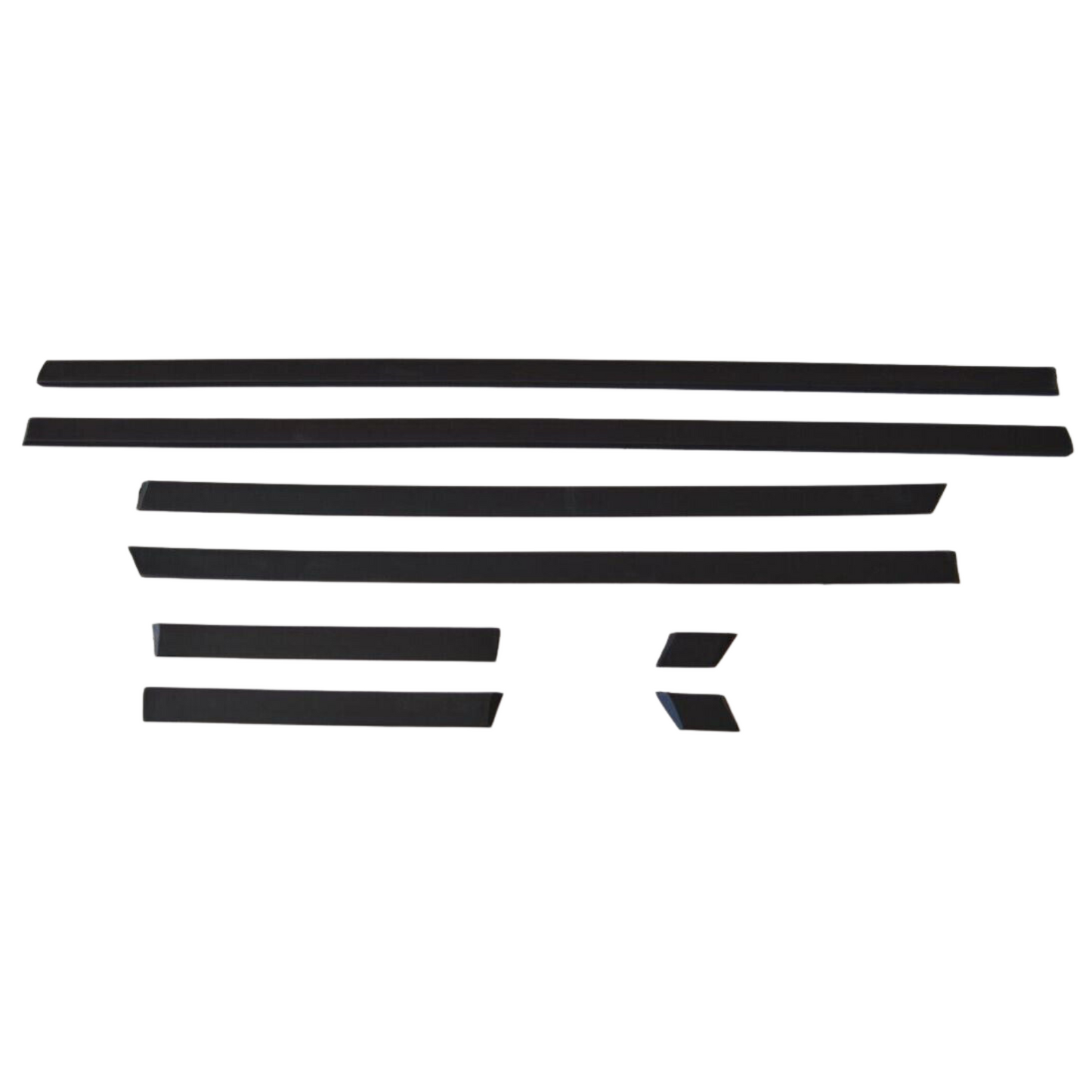 Body Side Moulding Trims for BMW E34 Touring Set 8pcs with Clips