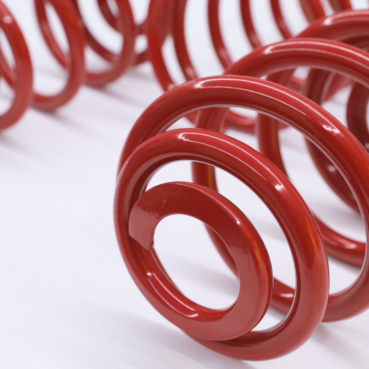 Coil Spring Set Sport Lowering Red for BMW E30 1983–1991 Suspension Upgrade