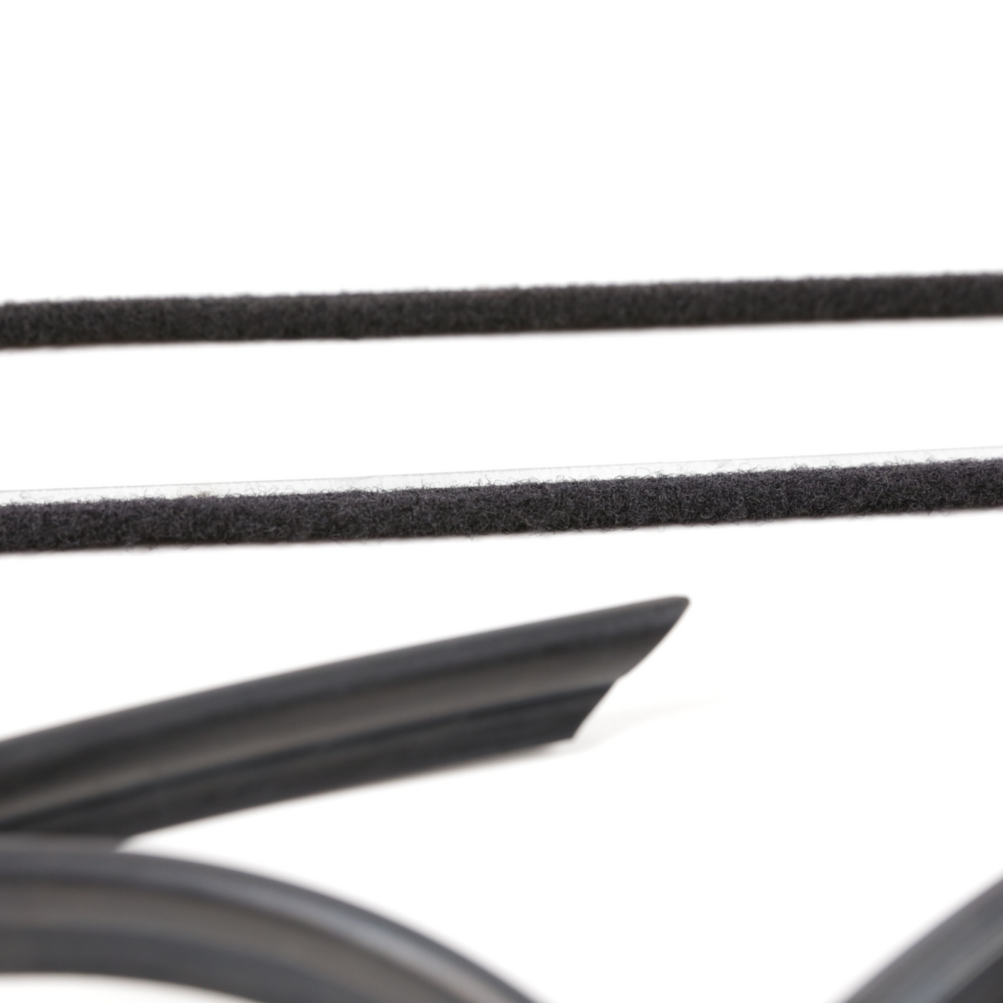 Sunroof Seal & Metal Brush for Mercedes Manuel Sunroof Rubber Gasket 4pcs 40cm