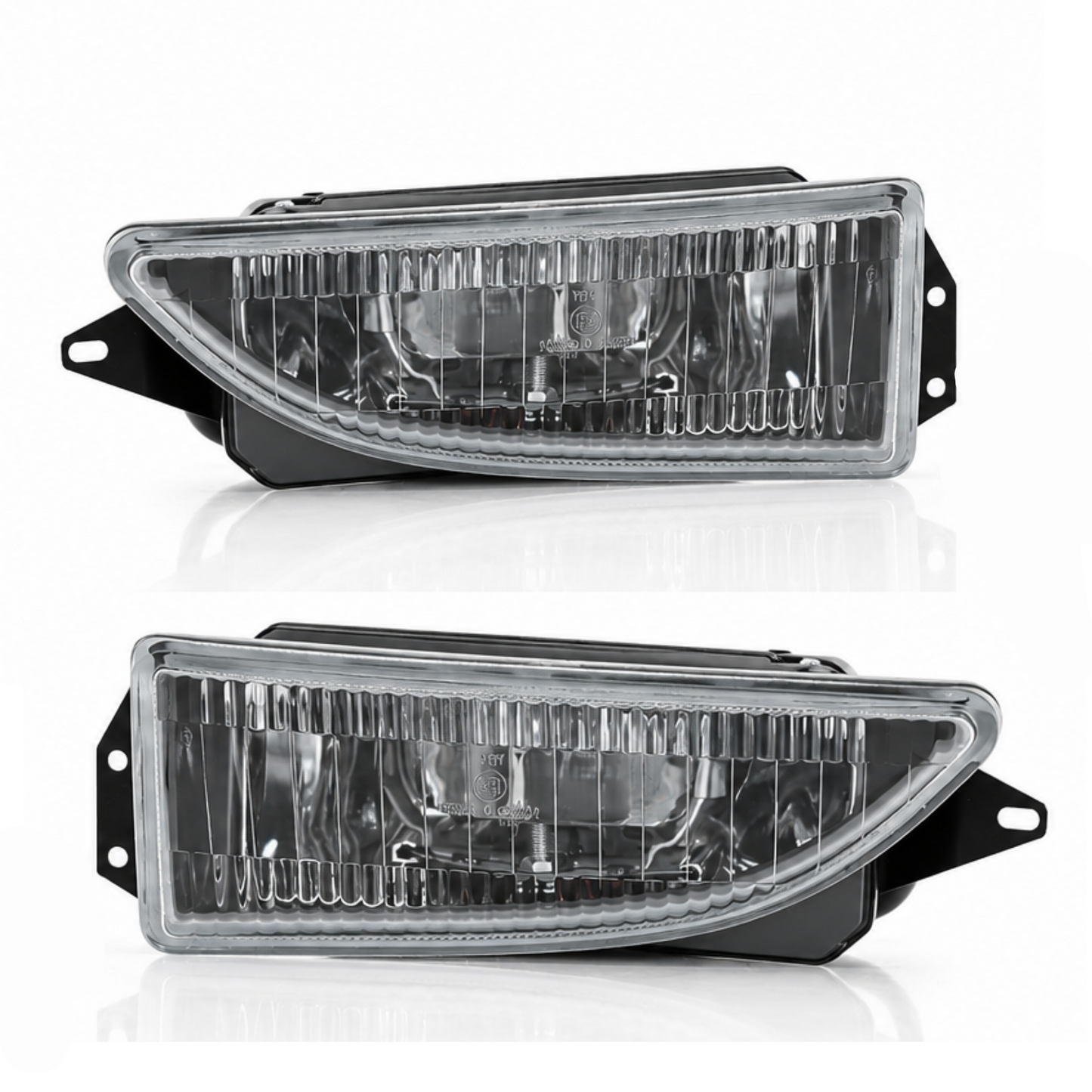 Front Bumper Set for Mercedes Benz W202 C Class 1993-2000 Fog Lights