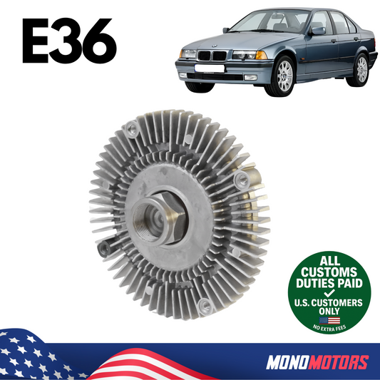Engine Cooling Fan Clutch 4 Hole for BMW E36 OEM 11521740962