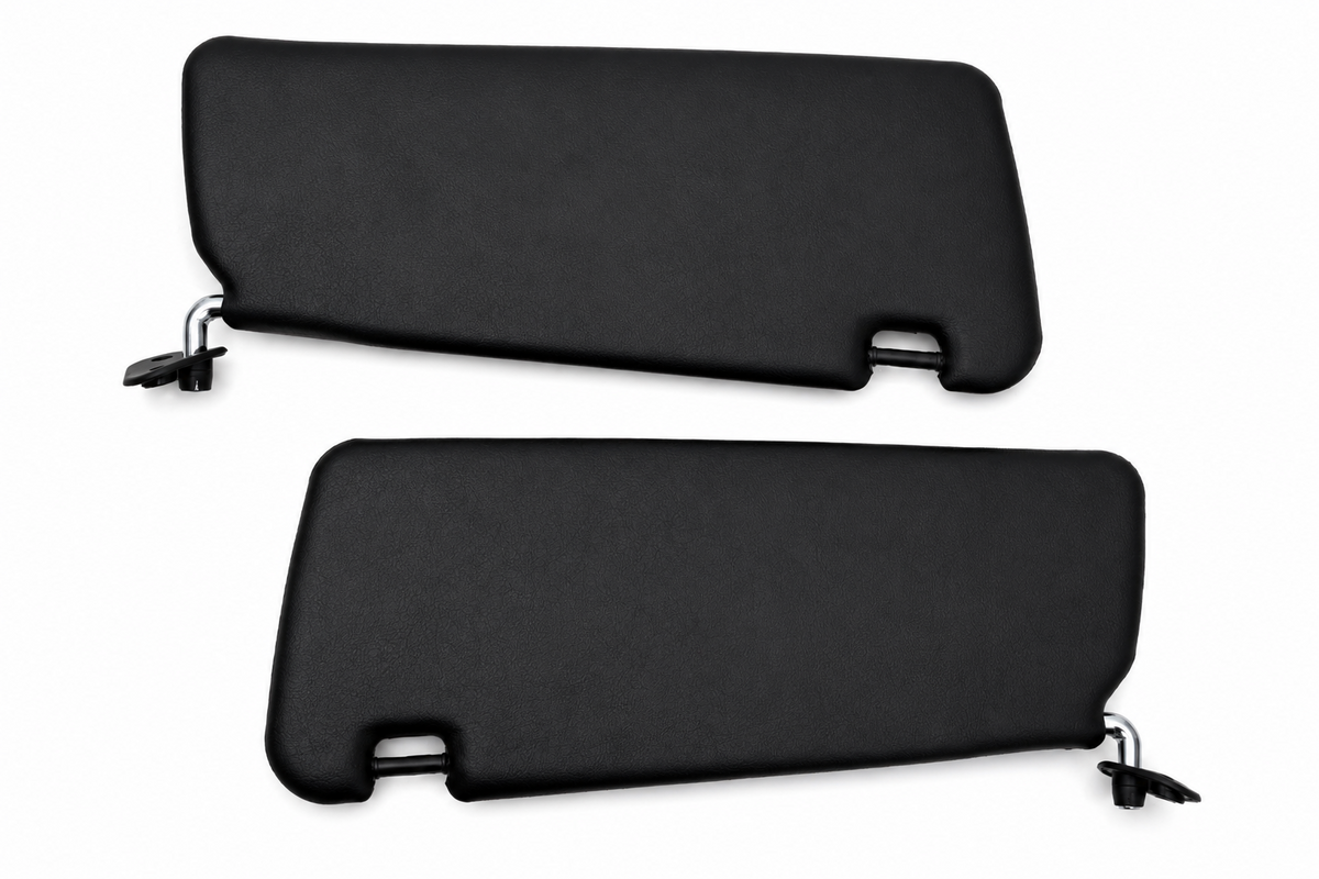 Sun Visor Set for BMW E36 1991-1999 Black Non Electric Left Right