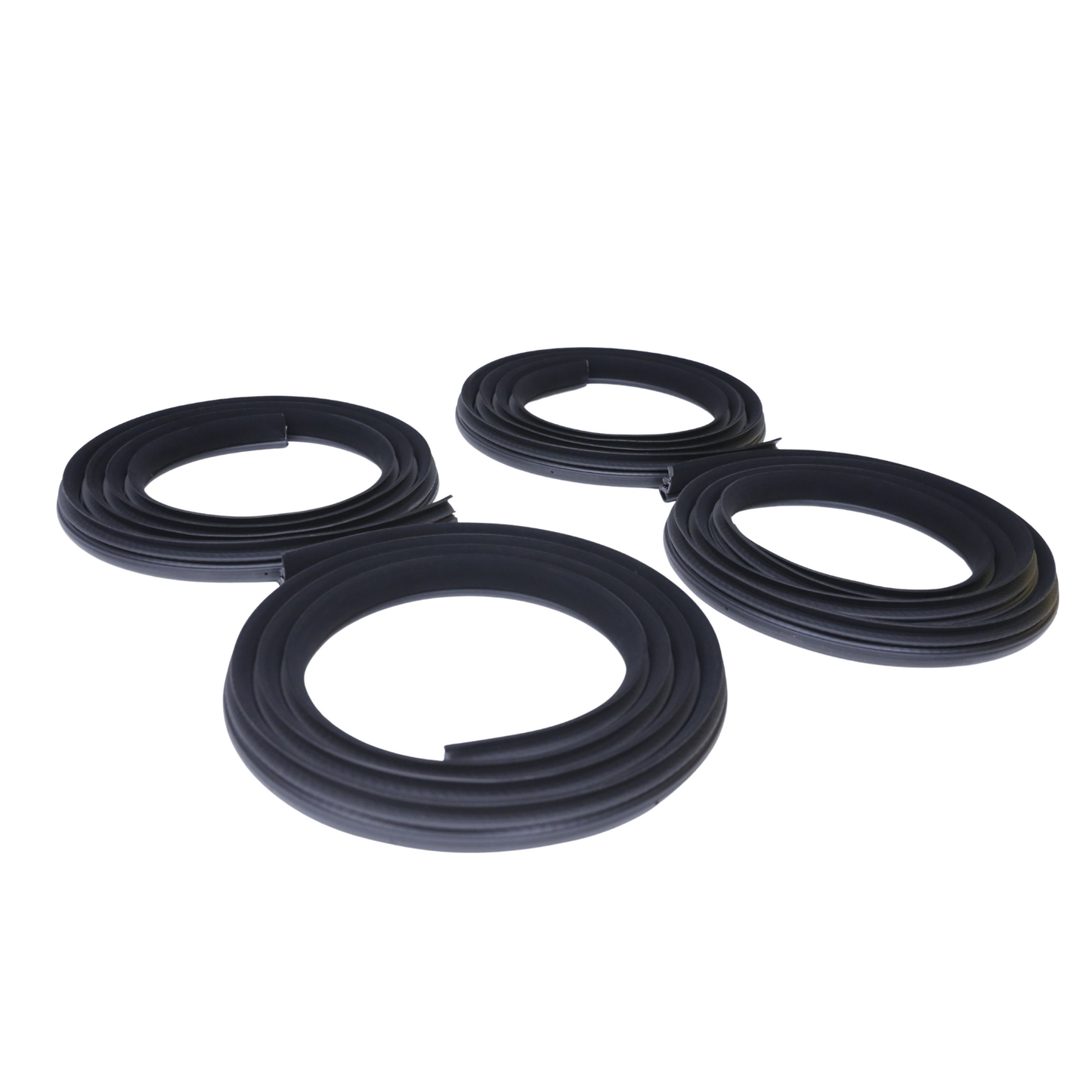 Velvet Door Seal Set for Jeep Grand Cherokee Wk 2005-2010 4pcs Rubber Trim