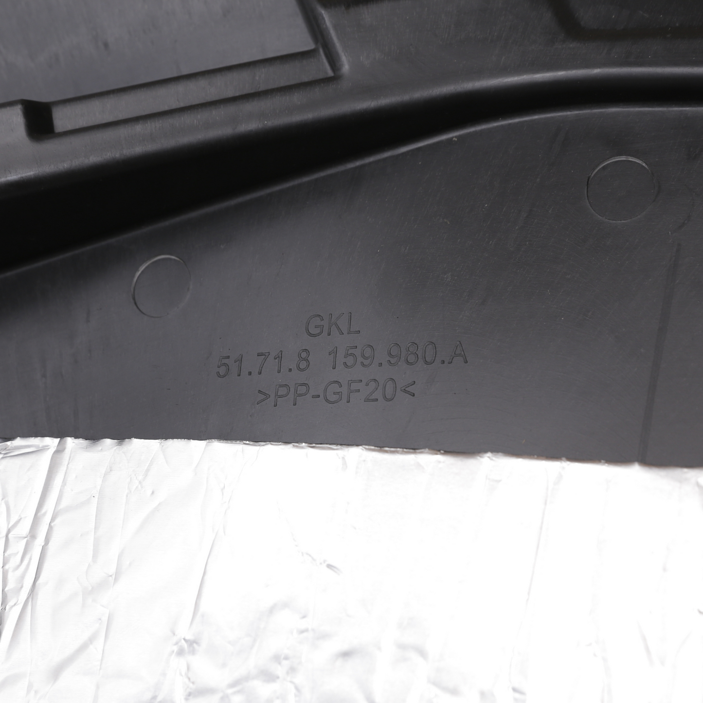 Engine Compartment Screening Insulated Automatic BMW E39 1995-2003 51718159980