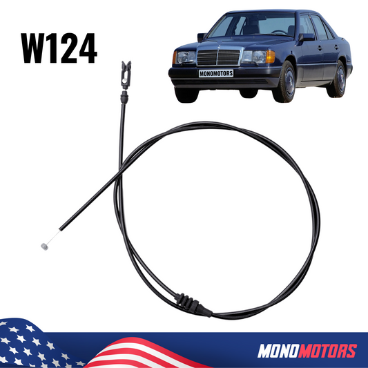 Hood Release Cable for Mercedes E-CLASS W124 A1248800059 Mercedes-benz Cable