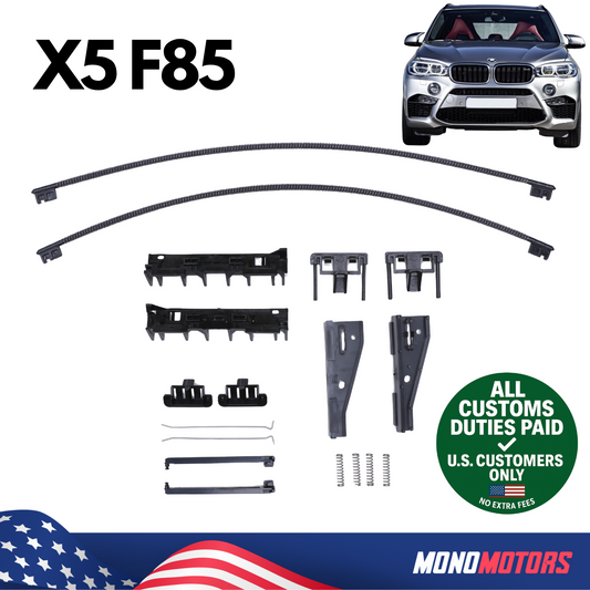 Rear Panoramic Sunroof Repair Kit for BMW X5 F85 – 18pcs Cable Set