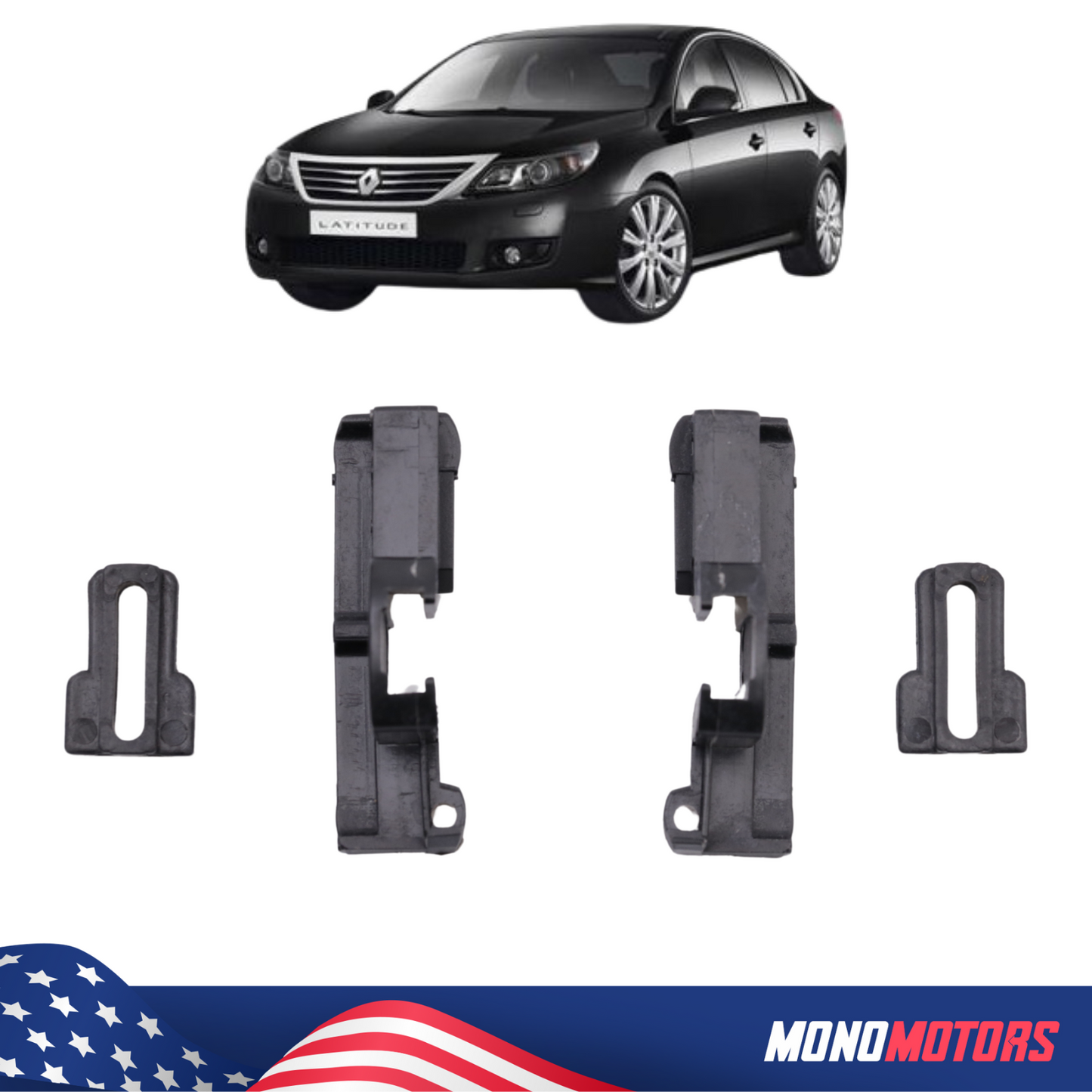 Sunroof Part for Renault Latitude 2010-24 Plastic Sunroof Clip Slideway Ceiling