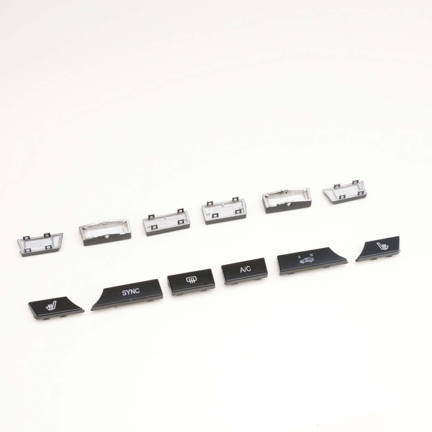 Console Air Conditioner Buttons for BMW F10 F11 5 Series Replace Trim 12pcs
