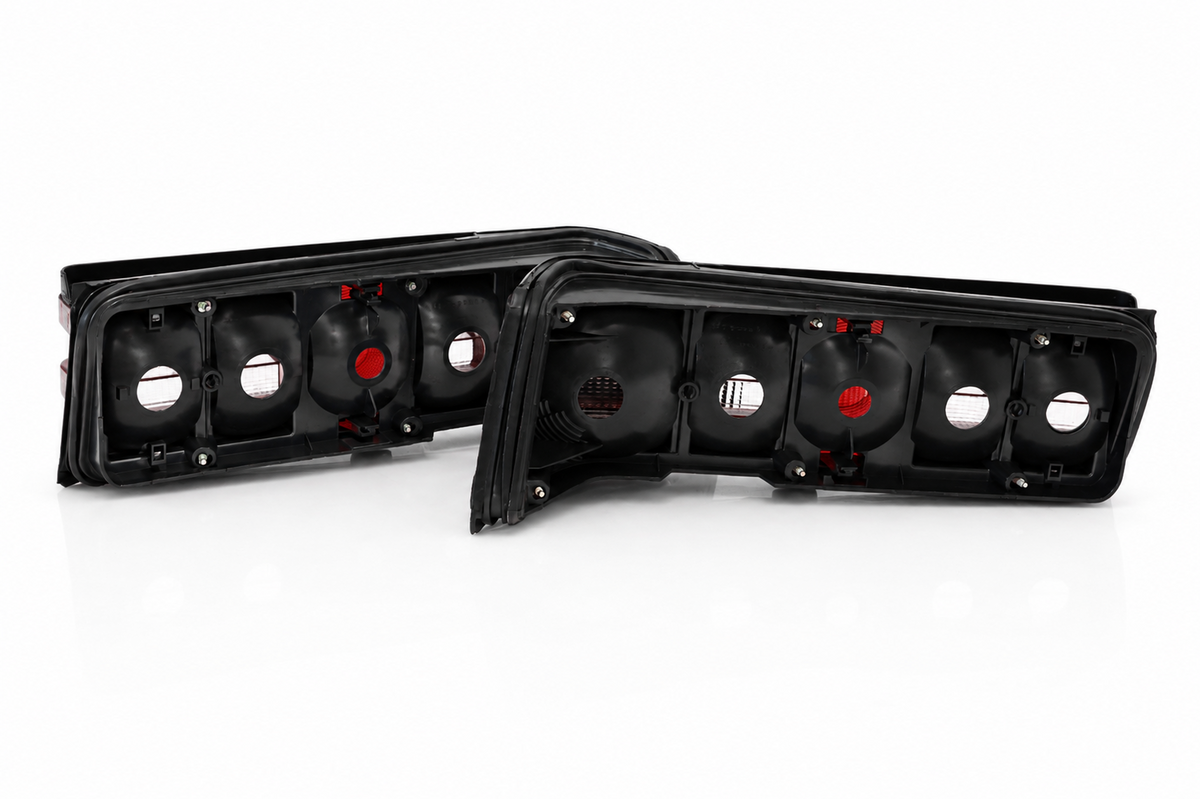 Smoked Rear Tail Light Set for Mercedes W201 190e 190d 1983-1993 Left Right