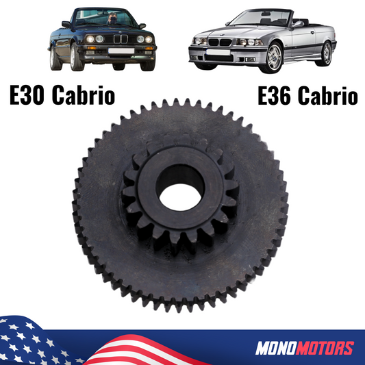 Roof Top Motor Gear for BMW 3 Series E30 E36 E46 Cabrio Convertible Repair Gear