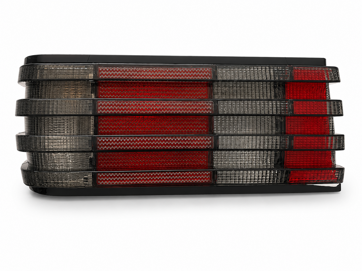 Smoke Rear Tail Light Set for Mercedes Benz W126 1979-1991 Left Right