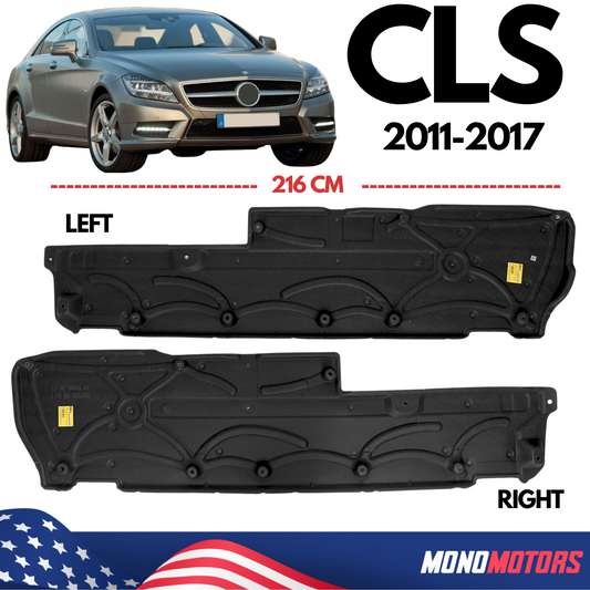 Mercedes Benz E Class Cls Underbody Under Tray Floor Cover L + R 2011-2017