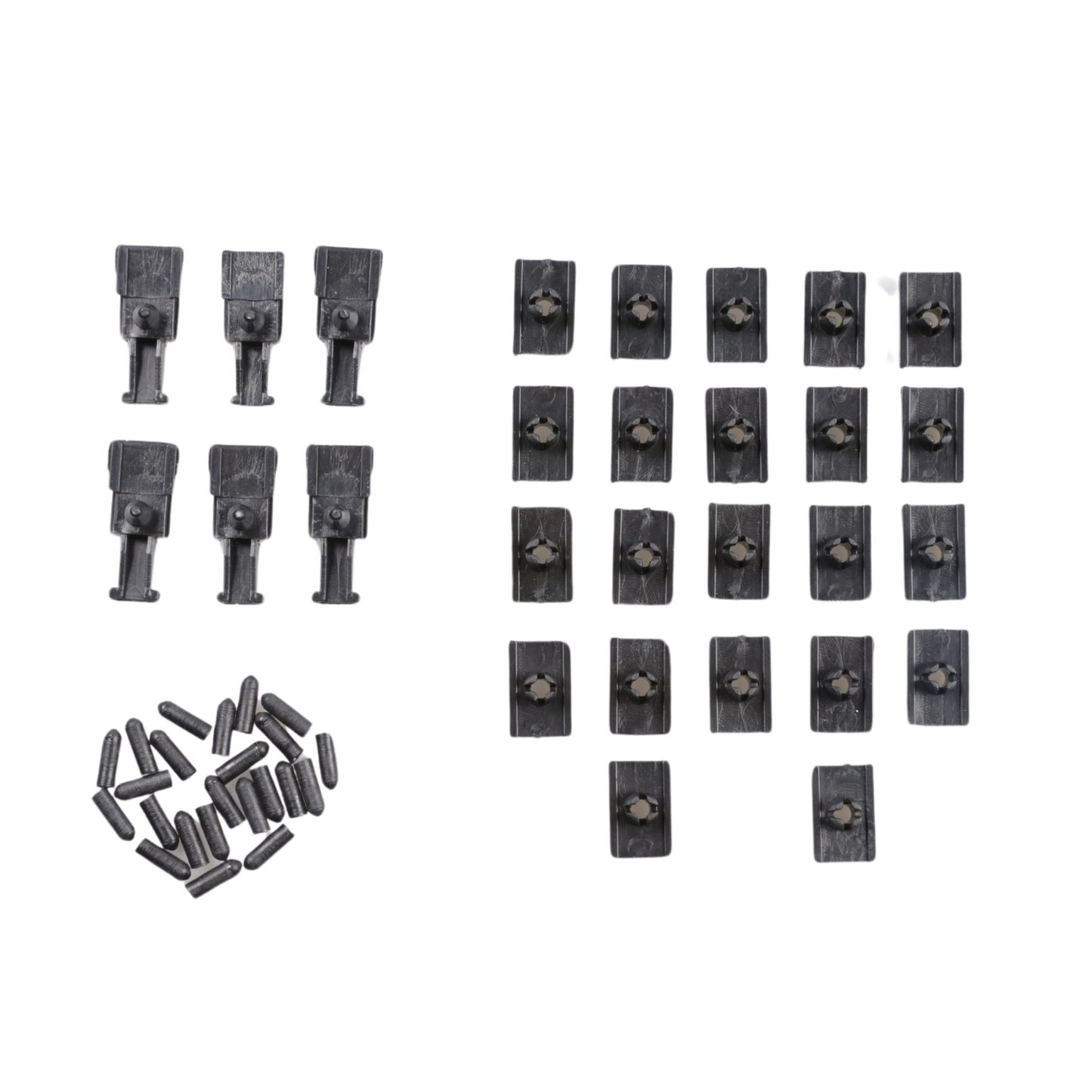 Clips Set for BMW E34 Door Body Trim Molding 51131946258 28pcs