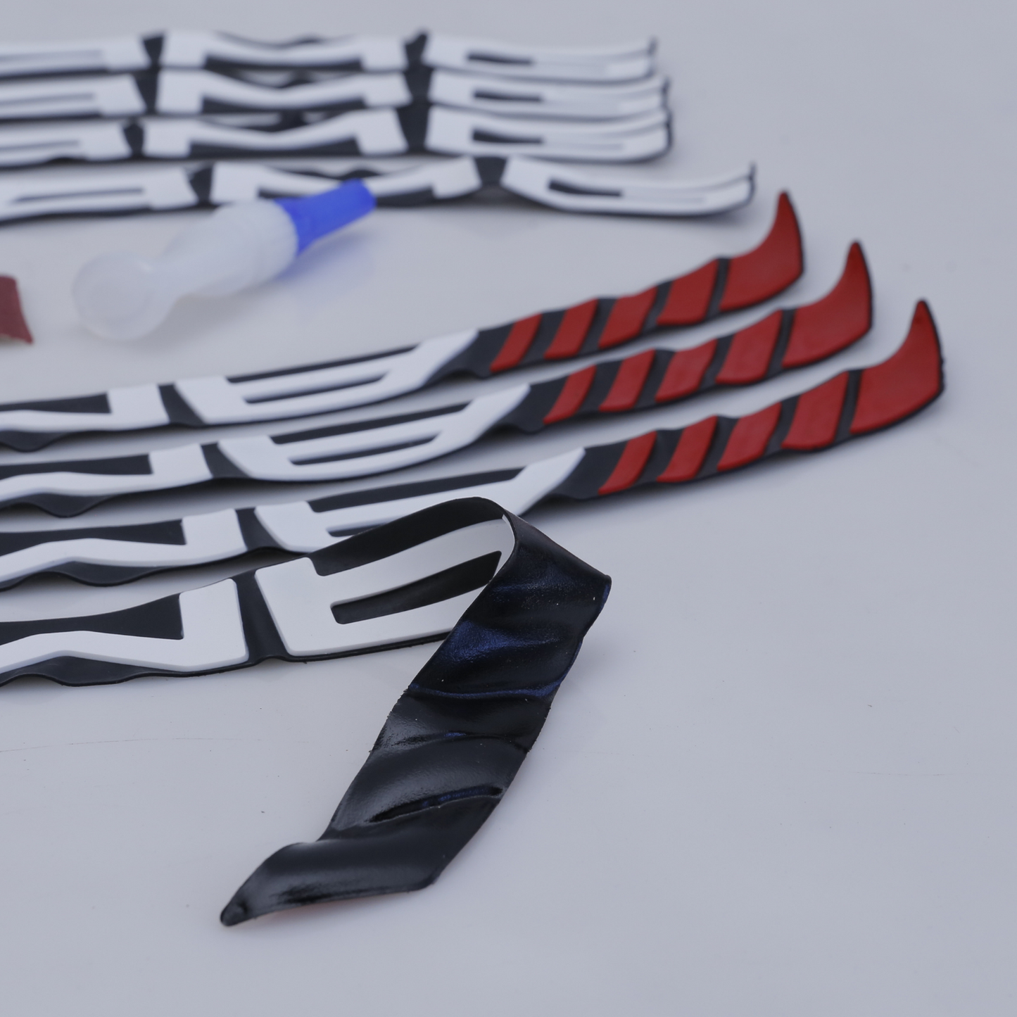 AMG Tire Letter Stickers for Mercedes Benz 3d Raised Rubber Decals 4pcs