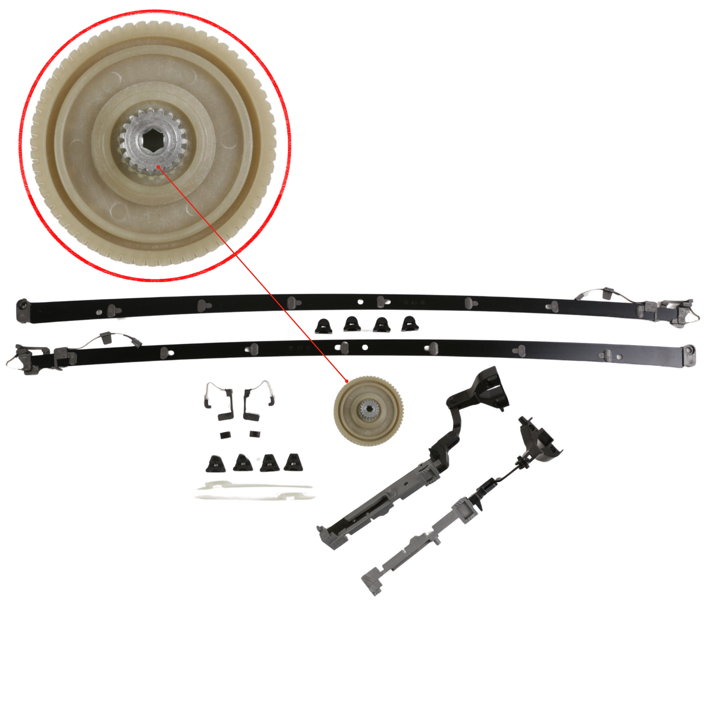 Mercedes A Class W169 A180 Sunroof Repair Kit with Motor Gear Rails Bracket