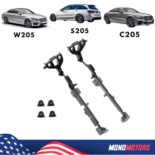 Sunroof Repair Kit Rails Bracket for Mercedes W205 S205 C205 2014-2020 /4 Clips