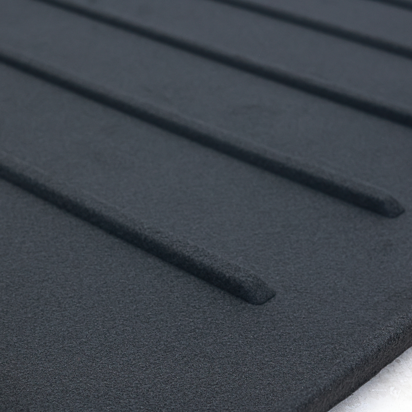 Trunk Liner Set for Tesla Model Y 2020-2024 Front Rear Black Mats Rugged Textile
