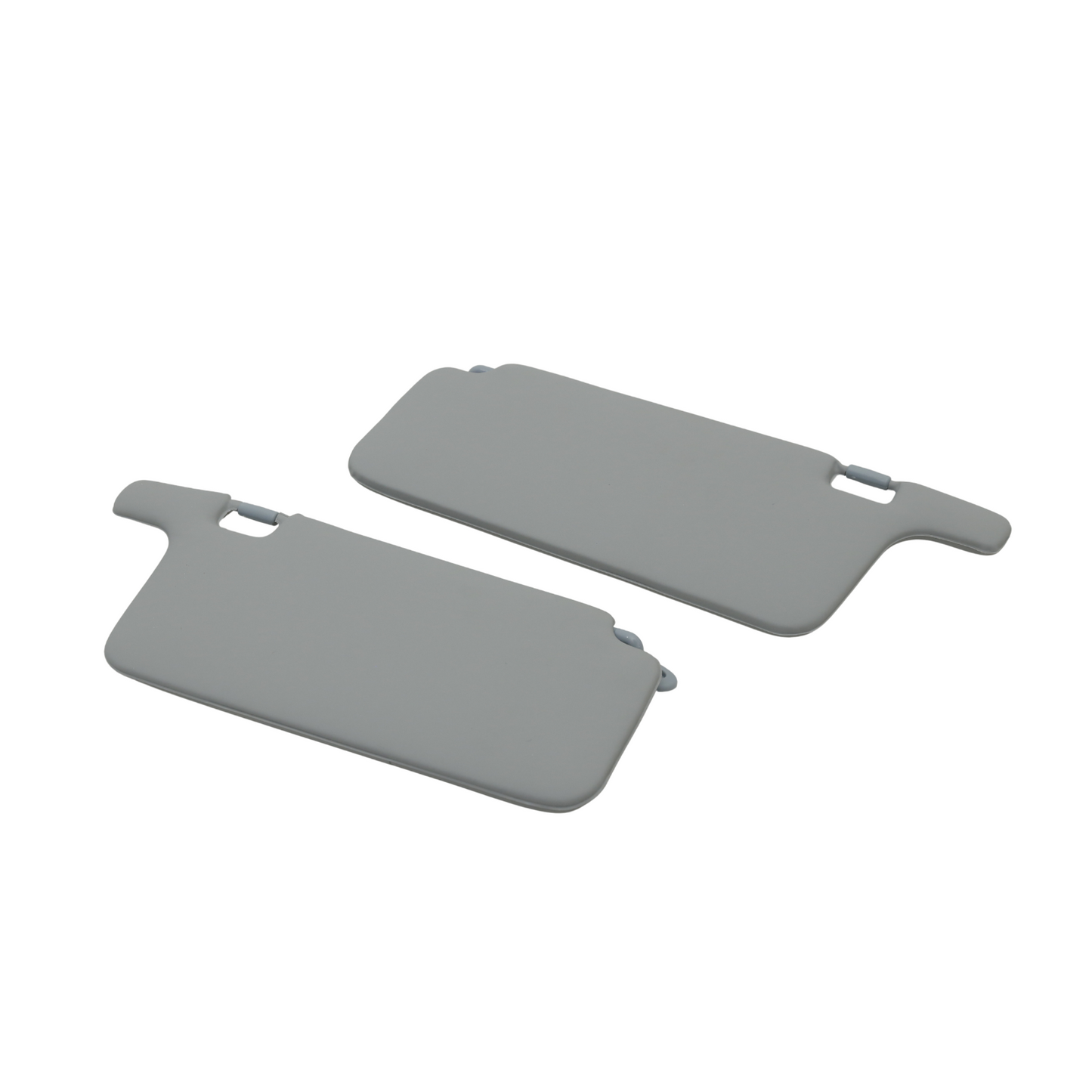 Sun Visor Set for Honda Civic 1996-2001 Grey with Passenger Mirror