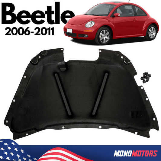Hood Insulation Panel for Volkswagen Beetle 2006-11 VW Mat Engine Compartment