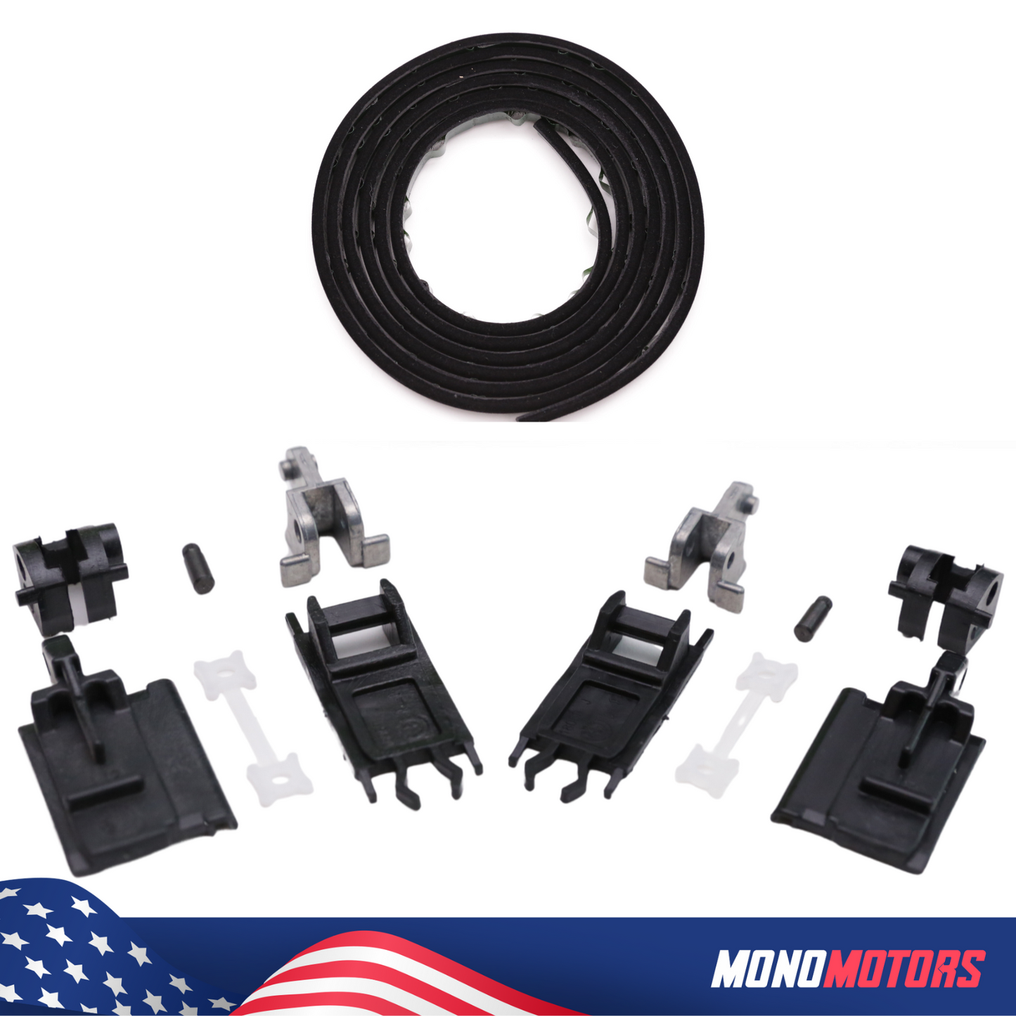 13 Pcs Sunroof Repair Kit with Seal Gasket for BMW E36
