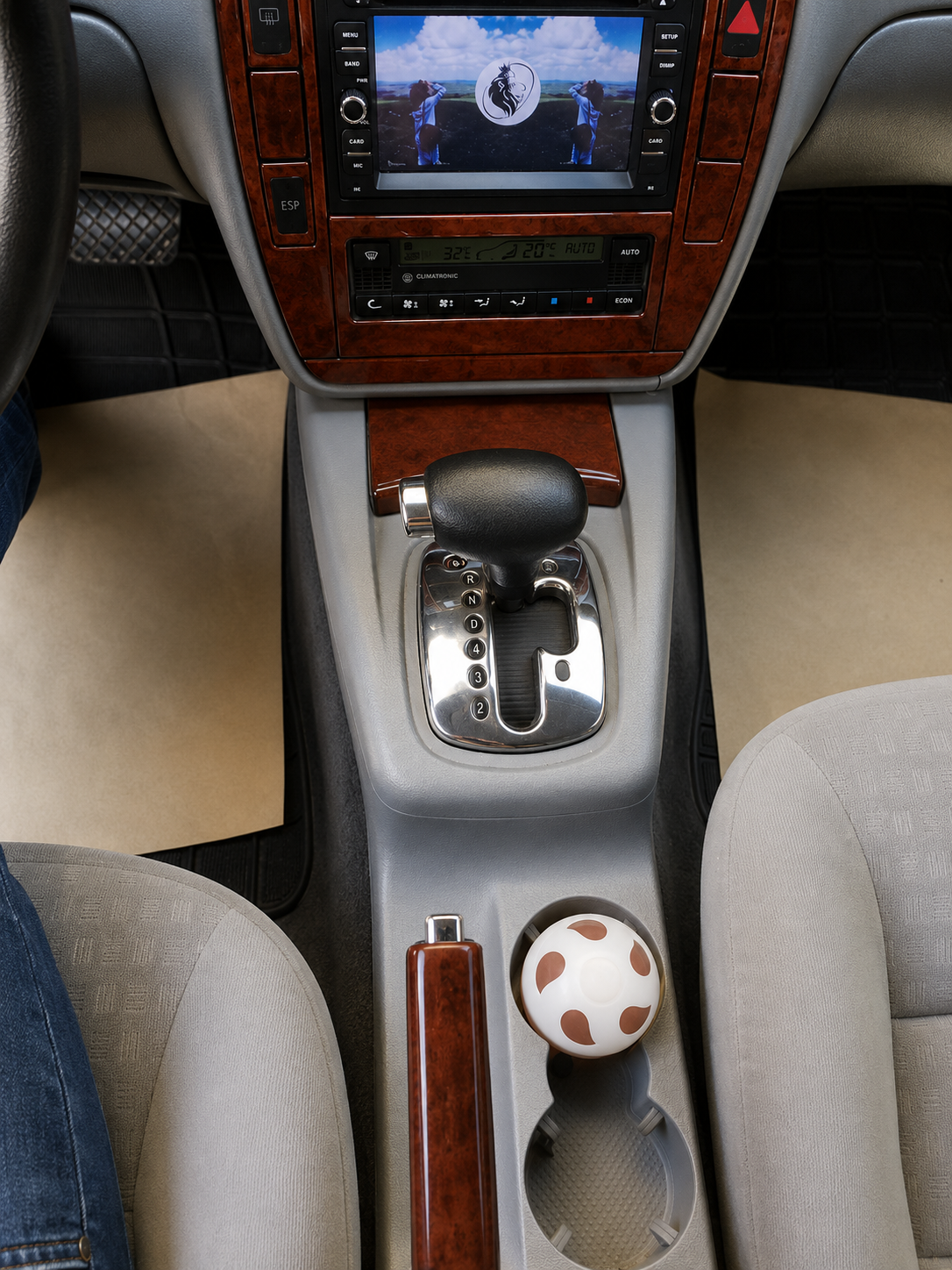Wood Look Dash Trim Kit for Volkswagen Passat B5 34pcs 1998-2005