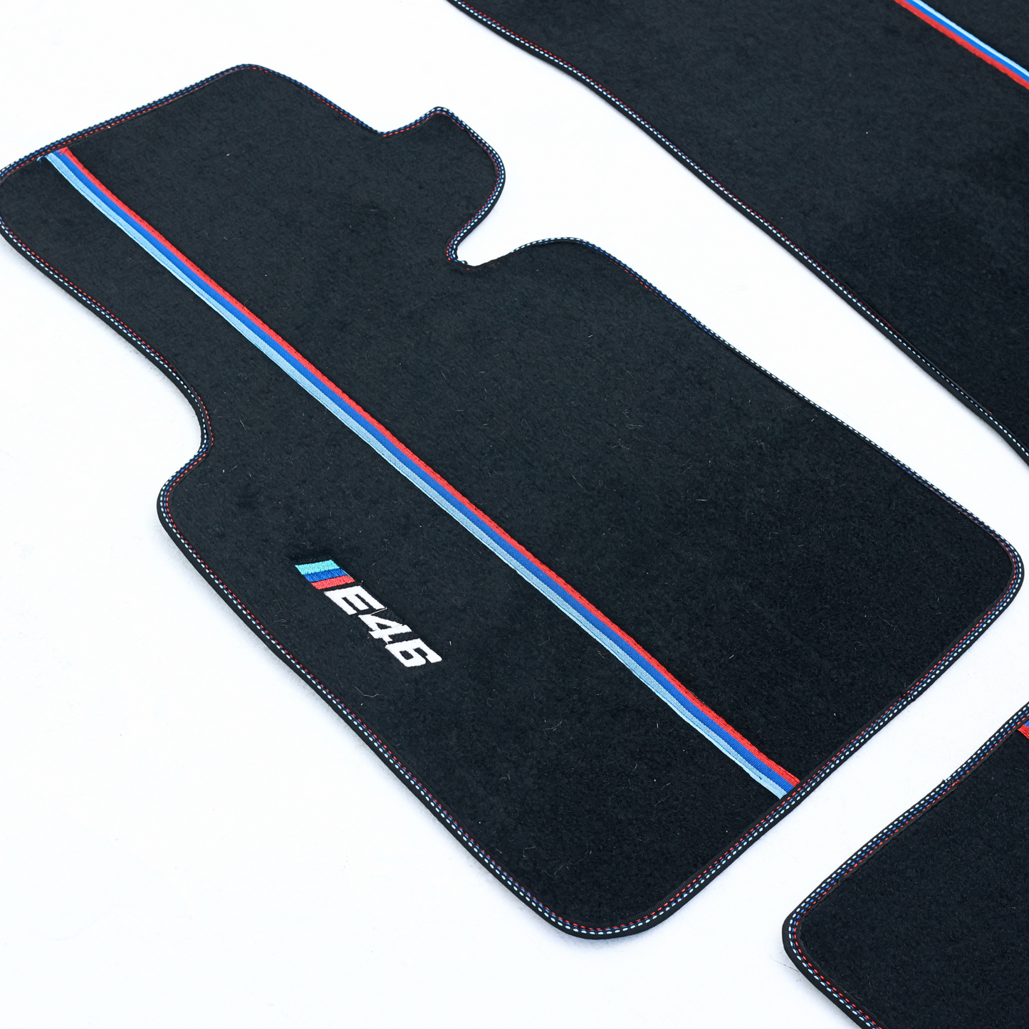 Carpet Floor Mat Set for BMW E46 Coupe M Sport Style 1999-2006 4pcs