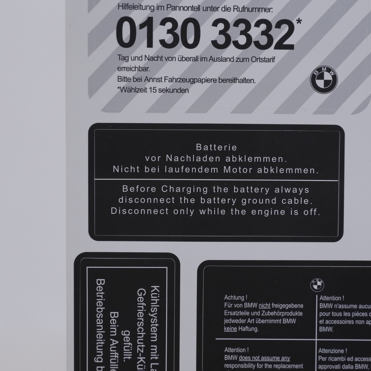Stickers Decals Set Best Quality for BMW E30