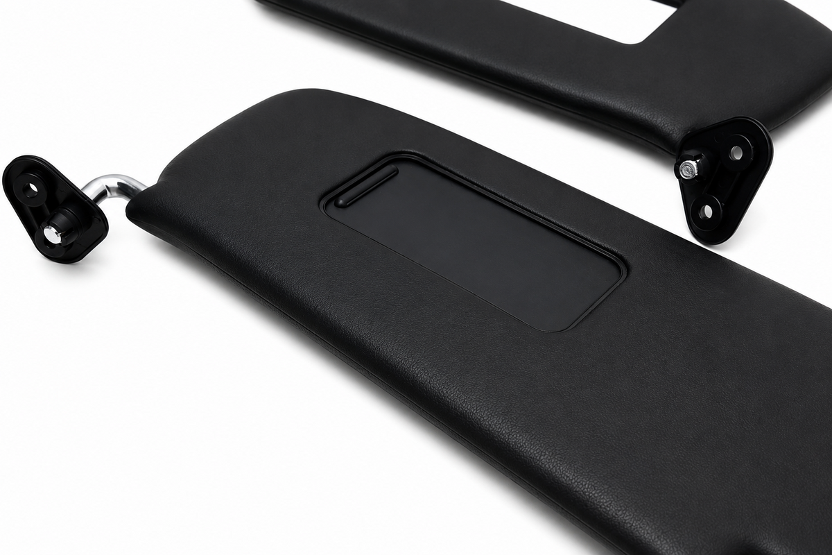 Sun Visor Set for BMW E36 1991-1999 Black Non Electric Left Right