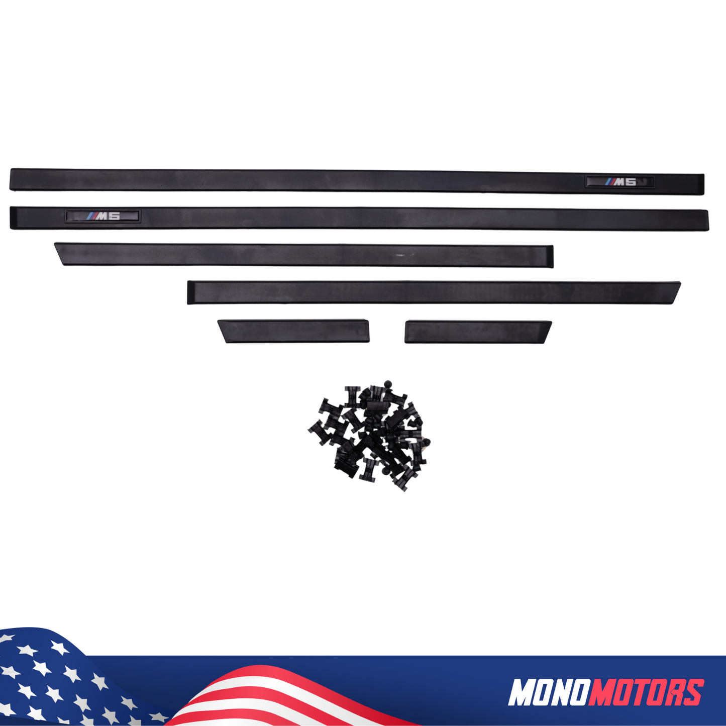 Body Side Moulding Trim for BMW E39 M5 Style 5 Series Sedan