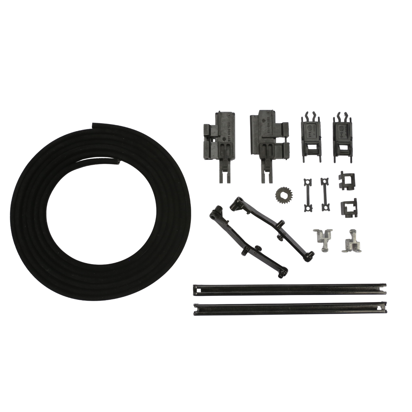 Sunroof Repair Kit 16pcs with Sliders and Seal Full Set for BMW E39 1995–2003