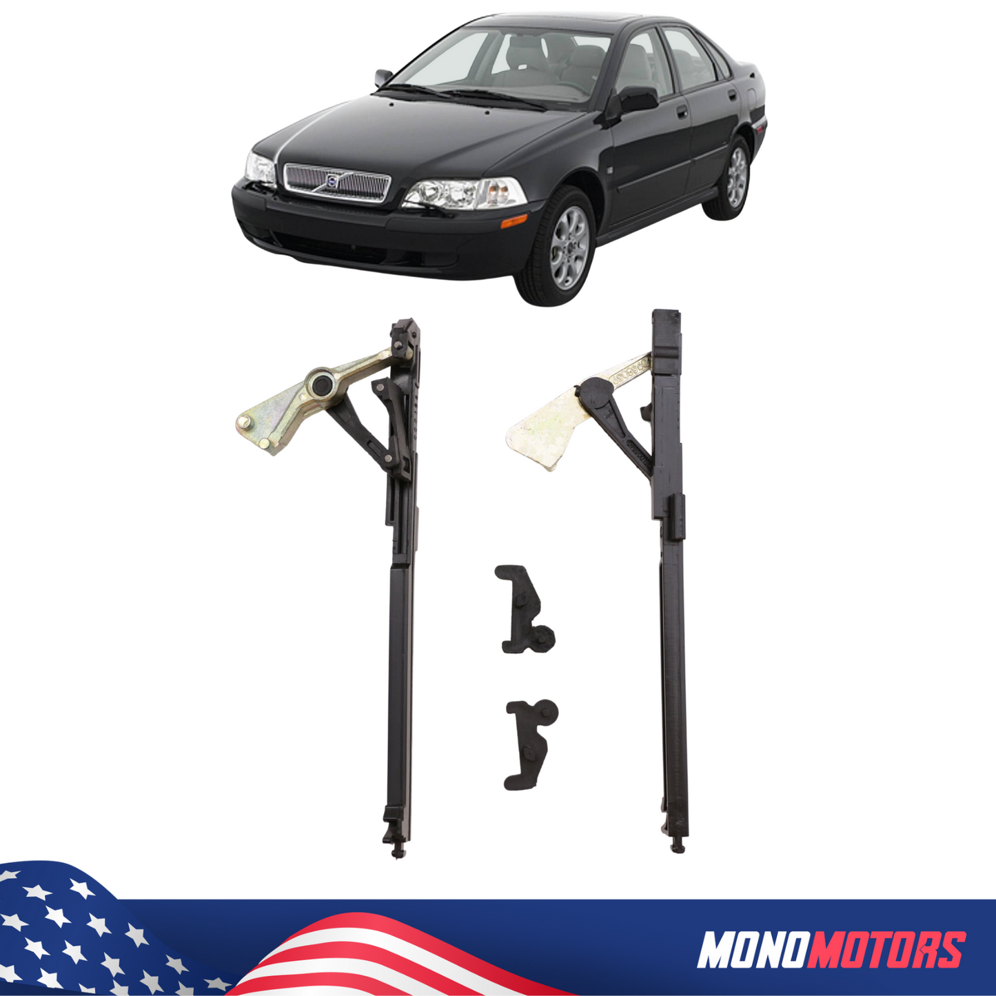 Volvo S40 Sunroof Guide Repair Kit 1995-2004 Models