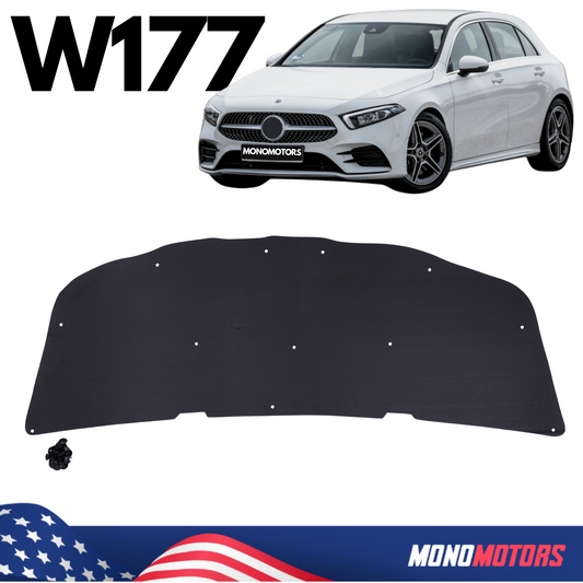 Hood Liner Panel for Mercedes-benz A W177 V177 2018-24 Insulation Pad Silencer