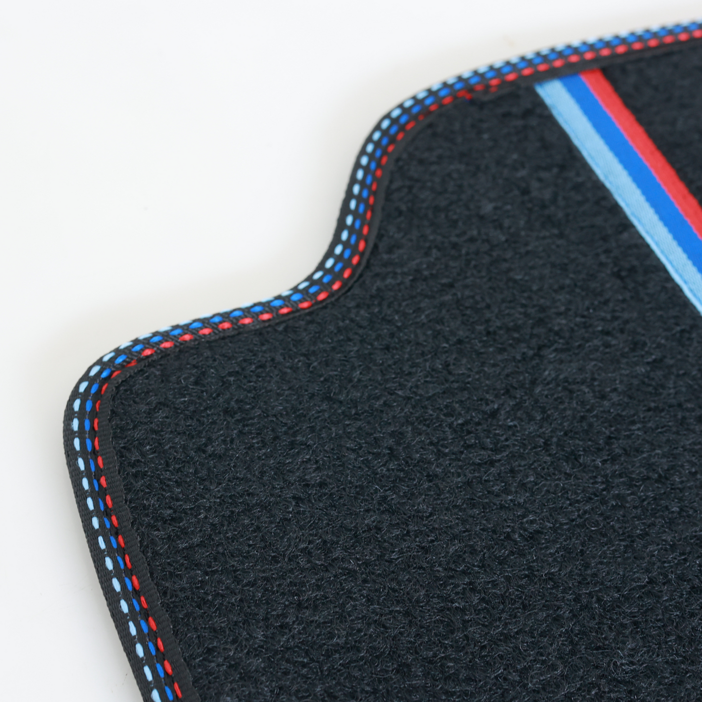 Carpet Floor Mats for BMW E46 M Sport Style Black 4pcs Set Auto Carpet