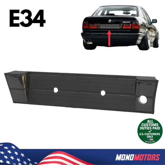 Rear License Plate Holder Frame for BMW E34 1988–1996