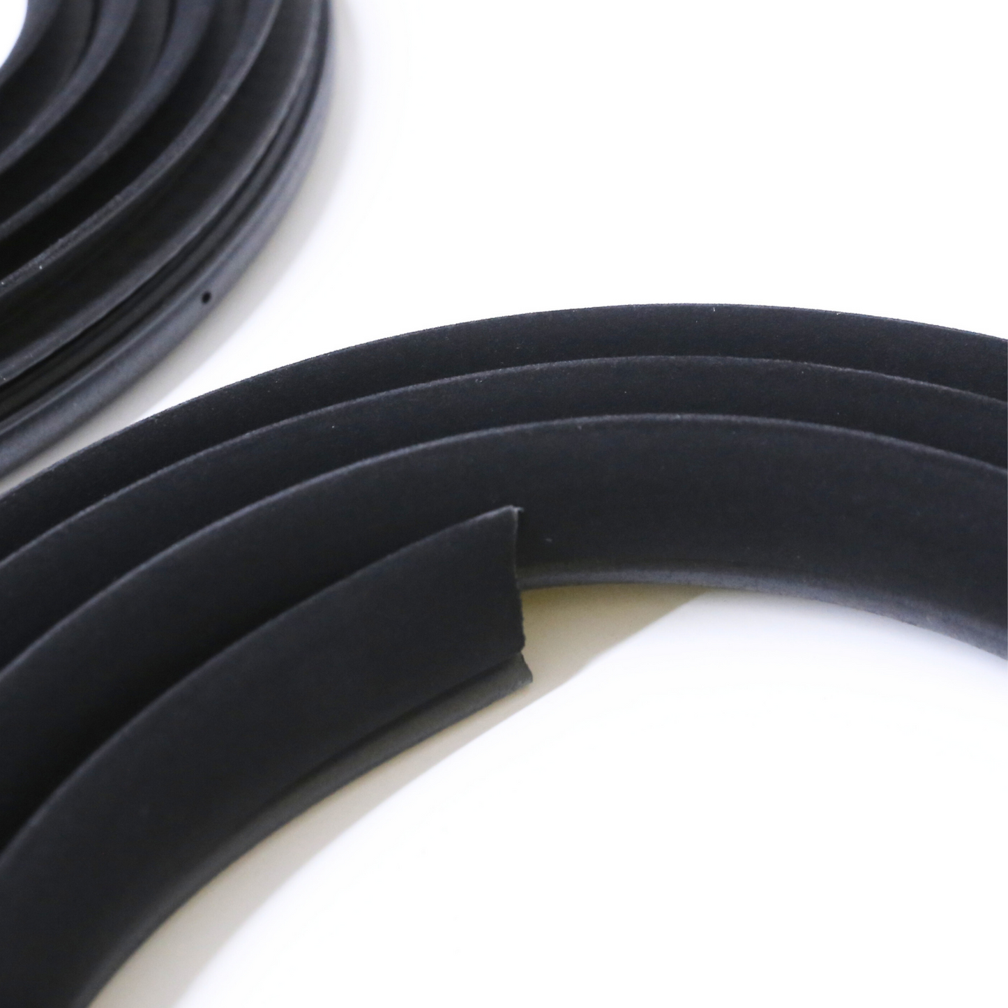 Rubber Door Seal Set Velvet for BMW F30 Sedan OEM 51728196290