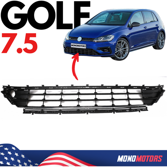VW Golf Mk7.5 MK7 2017-2019 Front Bumper Centre Grille /Chrome 5G0853671G