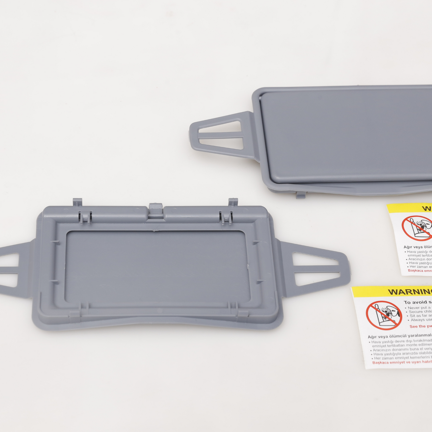 Pair Sun Visor Mirror Frame Cover for Mercedes-benz W211 E-CLASS