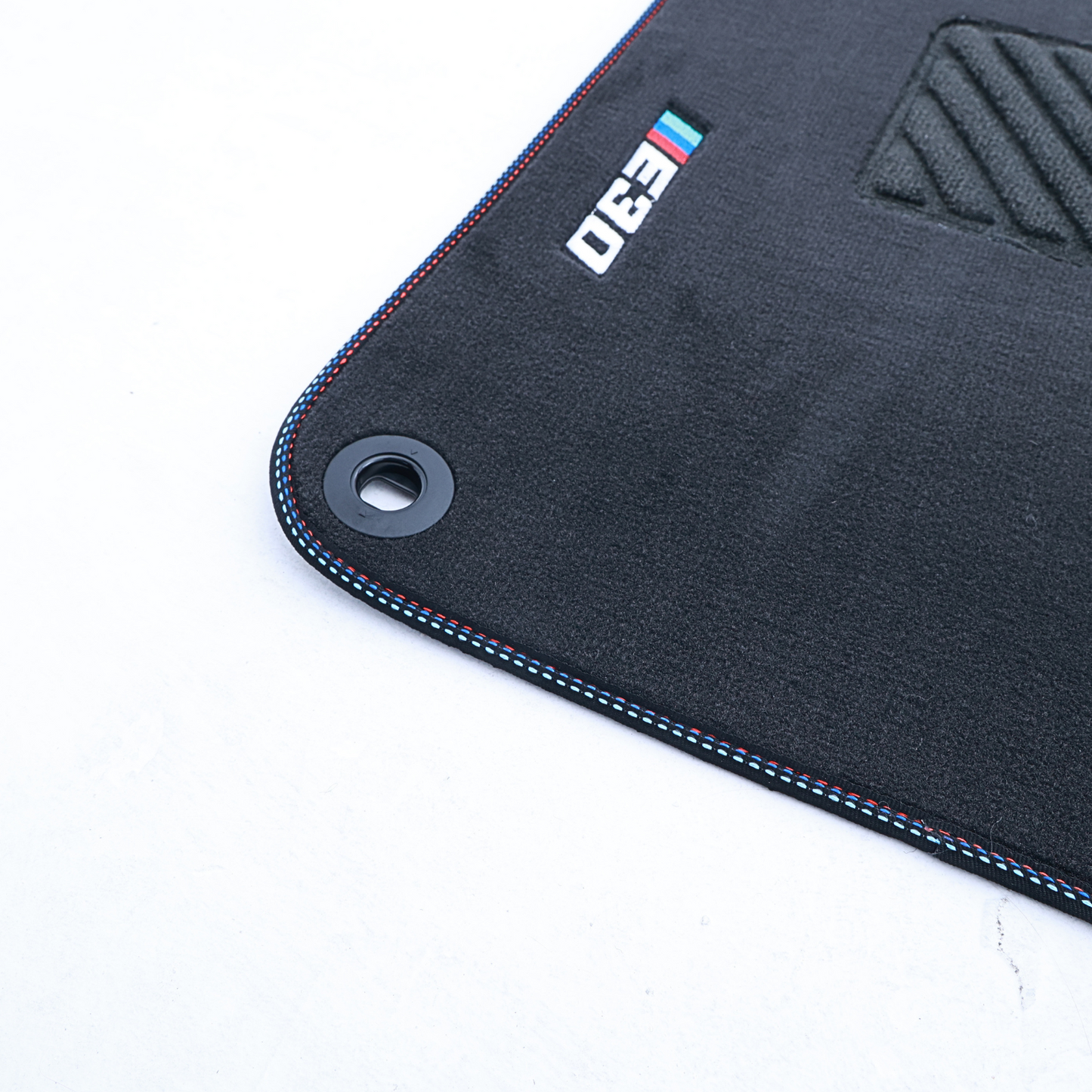 Carpet Floor Mats Set for BMW E30 Sedan 1982-1994 4pcs Black Floor Liner