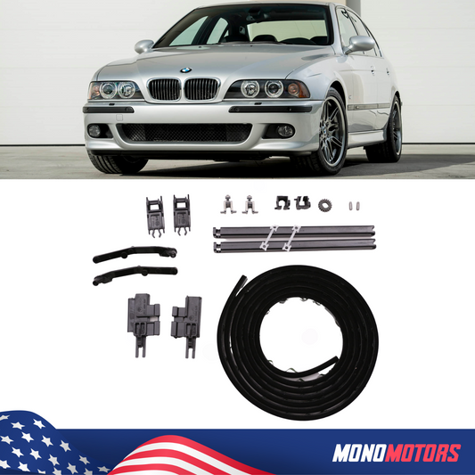 Sunroof Repair Kit for BMW 5 E39 Full Set W/ Rubber Seal