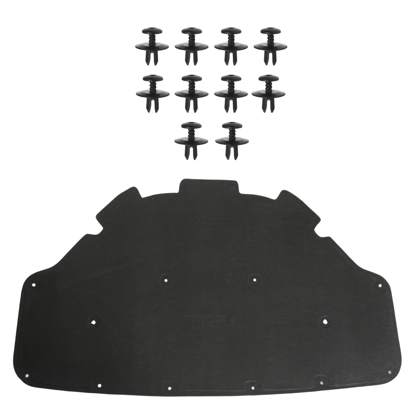 Engine Hood Insulation Soundproof Heat Pad for BMW 3 Series G20 G21 2018-23
