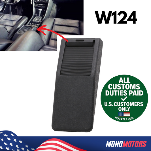 Center Console Storage Box Armrest Black for Mercedes W124 1985-1995 1246800852